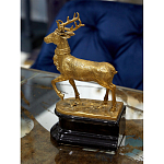 Держатель для книг в виде оленя из фарфора и бронзы Eden Garden porcelain and bronze варинант исполнения - 2 | Loft Concept в Орле