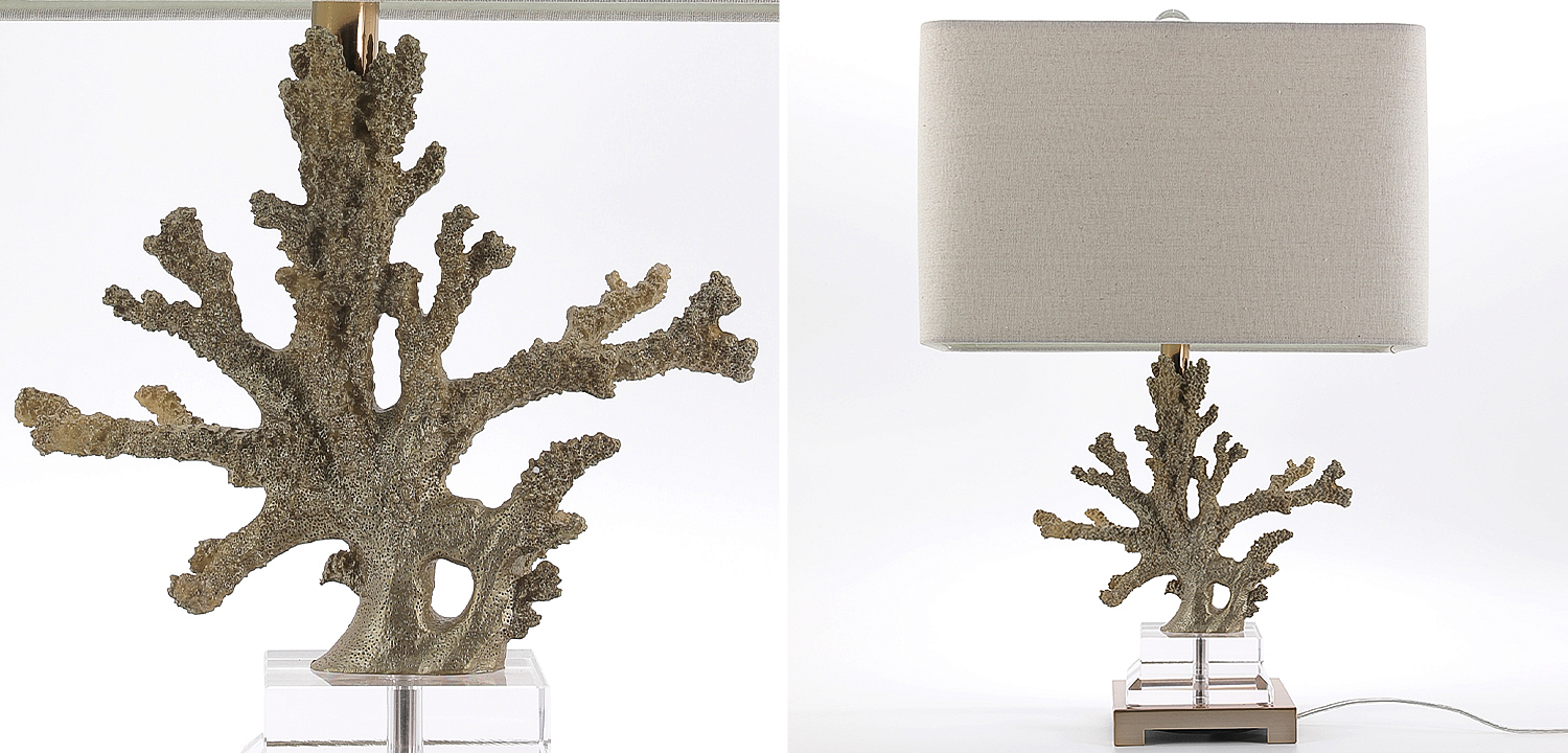 Настольная лампа Soft Gold Coral Настольная лампа Soft Gold Coral - Loft-Concept в Орле