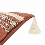 Подушка декоративная с вышивкой и кисточками Ethnic mix варинант исполнения - 3 | Loft Concept в Орле