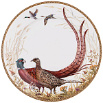 Тарелка закусочная из фарфора с изображением животных Hunting Porcelain Collection варинант исполнения - 1 | Loft Concept в Орле
