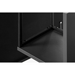 Полка навесная открытая цвета графит Strict Lines  варинант исполнения - 7 | Loft Concept в Орле