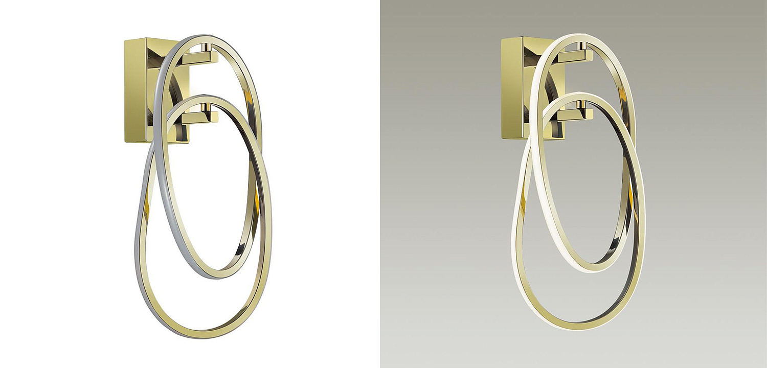 Бра 2 Chain Link Gold Бра 2 Chain Link Gold - Loft-Concept в Орле