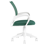 Офисное кресло с основанием из белого пластика Desk chairs Green варинант исполнения - 3 | Loft Concept в Орле