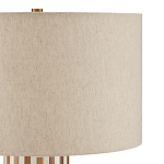 Настольная лампа с узором вдоль колоннообразного основания Brick Surface варинант исполнения - 2 | Loft Concept в Орле