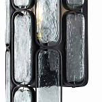 Бра настенное из стеклянных овальных панелей Streamlining варинант исполнения - 1 | Loft Concept в Орле