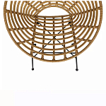 Стул круглый с ротанговым плетением Round Wicker Stool варинант исполнения - 7 | Loft Concept в Орле