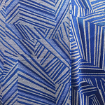 Мебельная ткань Жаккард синий принт 140 см T2-132 варинант исполнения - 2 | Loft Concept в Орле