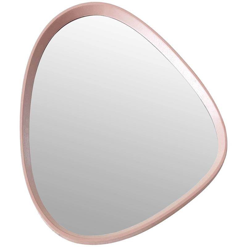 Настенное зеркало Pink Curved Mirror Розовый Настенное зеркало Pink Curved Mirror Розовый в Орле | Loft Concept