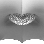 Подвесной светильник с белым фигурным абажуром и мягкими волнистыми краями Cloud Motion  варинант исполнения - 13 | Loft Concept в Орле