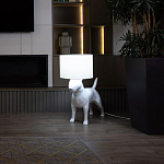 Лампа COLLECTION OF DOGS с абажуром Бультерьер варинант исполнения - 4 | Loft Concept в Орле