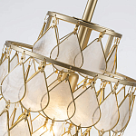 Подвесной светильник с декором из натуральной морской ракушки Iridescent Light варинант исполнения - 5 | Loft Concept в Орле