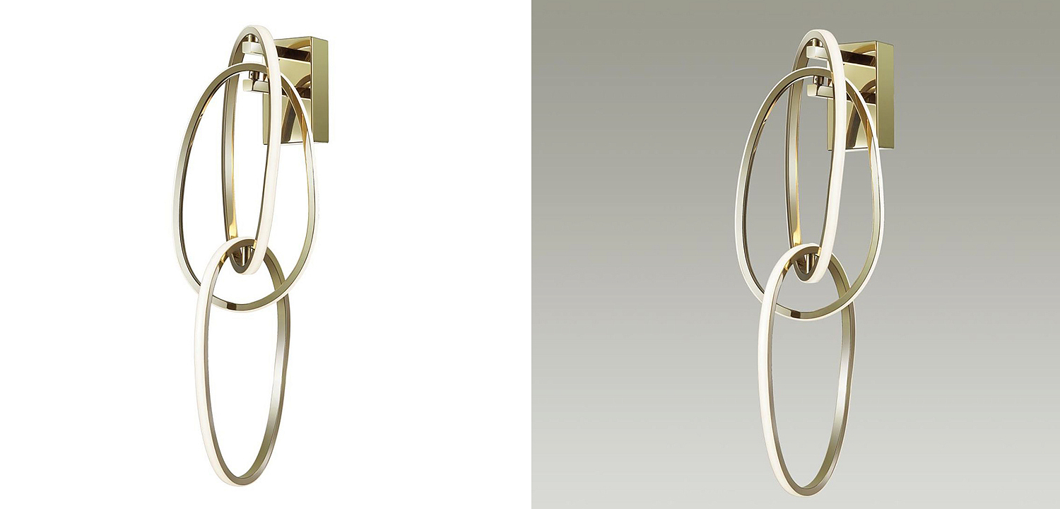 Бра 3 Chain Link Gold Бра 3 Chain Link Gold - Loft-Concept в Орле