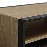 Стол журнальный в стиле лофт с полкой для хранения Warm Industrial варинант исполнения - 2 | Loft Concept в Орле