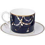 Чайный набор из фарфора с изображением лошадей на 6 персон 12 предметов Porcelain Horse Set варинант исполнения - 2 | Loft Concept в Орле