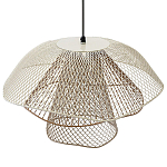 Подвесной светильник Beige Gold Mesh Lampshade Hanging Lamp варинант исполнения - 4 | Loft Concept в Орле