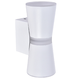 Белое матовое бра Hourglass Light