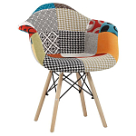 Стул с обивкой в стиле Patchwork варинант исполнения - 1 | Loft Concept в Орле