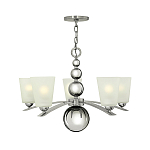 Люстра с матовыми конусными плафонами и декоративными элементами в форме шаров Hinkley варинант исполнения - 10 | Loft Concept в Орле