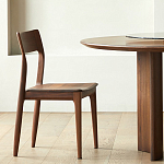 Стол обеденный круглый с двойной столешницей Walnut Wood Table варинант исполнения - 8 | Loft Concept в Орле