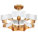 Люстра фигурная в сочетании белого и золотого цвета Shapes Inspired by Nature варинант исполнения - 2 | Loft Concept в Орле