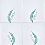 Плитка с узором Ландыш варинант исполнения - 1 | Loft Concept в Орле