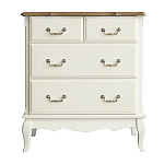 Комод с 4-мя большими ящиками из массива берёзы Interiors Romance варинант исполнения - 2 | Loft Concept в Орле