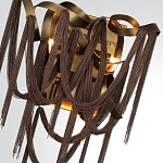 Бра с изогнутыми металлическими лентами и цепочками Atlantis Chain варинант исполнения - 4 | Loft Concept в Орле