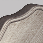 Бра серебрянного цвета с лампой в виде свечи на изогнутой ножке Feiss варинант исполнения - 2 | Loft Concept в Орле