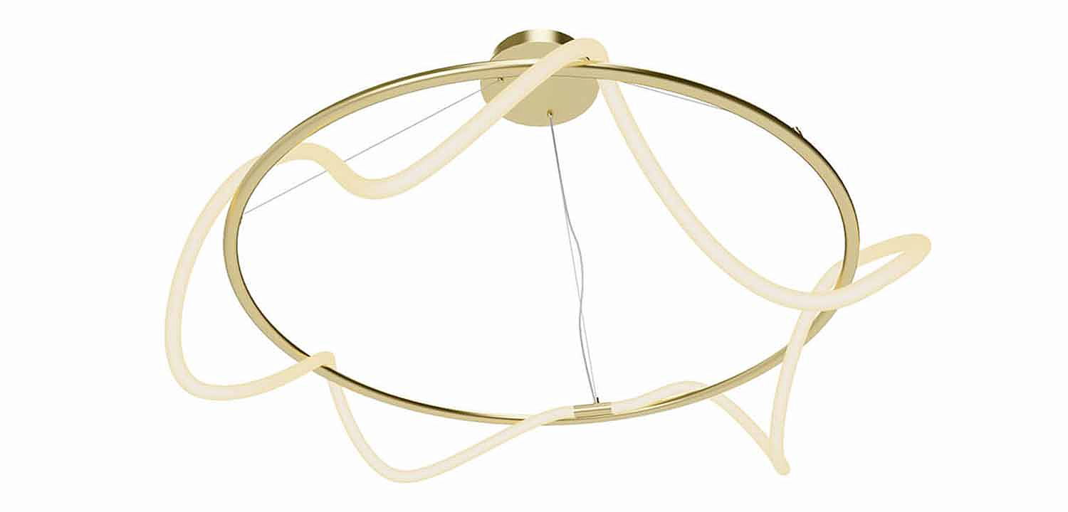 Люстра Luke Lampco Tracer Chandelier Gold 100 Люстра Luke Lampco Tracer Chandelier Gold 100 - Loft-Concept в Орле