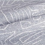 Мебельная ткань Букле серый цвет 140 см T3-9 варинант исполнения - 1 | Loft Concept в Орле