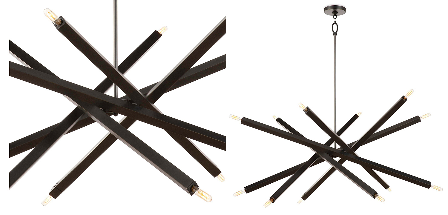Люстра Blathmac Black Chandelier Люстра Blathmac Black Chandelier - Loft-Concept в Орле