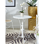 Столик белый кованный в прованском стиле Vaucluse варинант исполнения - 4 | Loft Concept в Орле