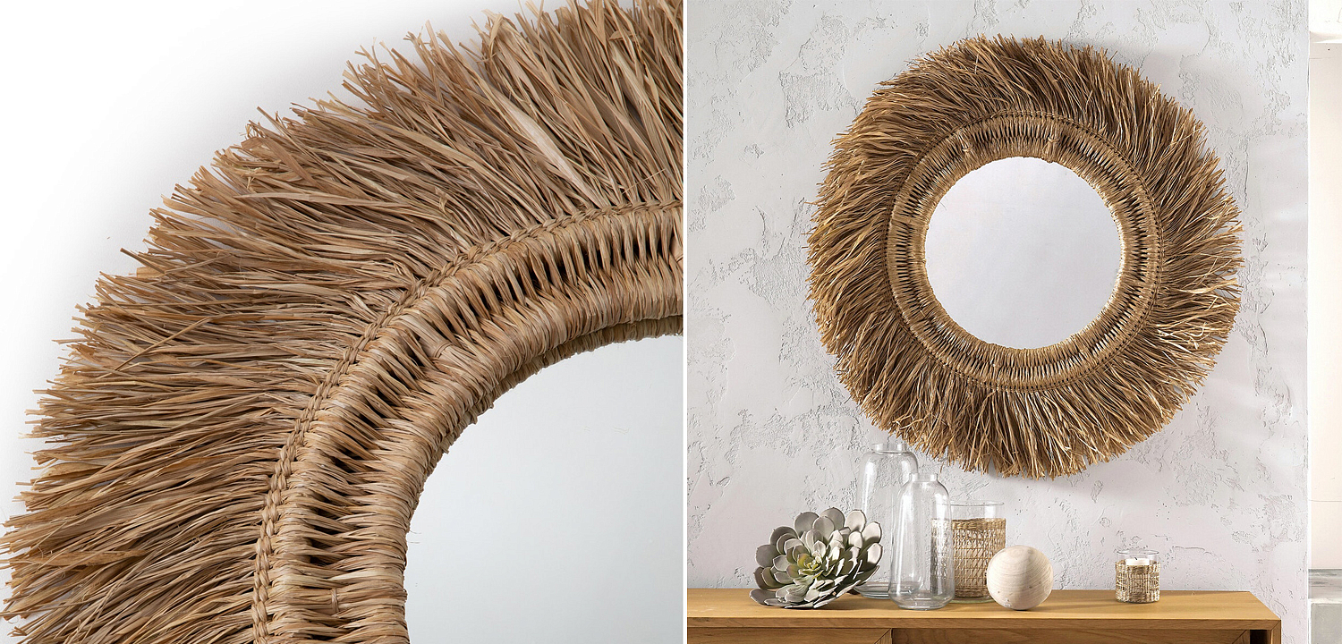 Зеркало Wicker Mirror Зеркало Wicker Mirror - Loft-Concept в Орле