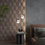 Гипсовая 3D панель с принтографией PM-30 варинант исполнения - 6 | Loft Concept в Орле