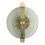 Бра с круглым стеклянным плафоном Gingham варинант исполнения - 7 | Loft Concept в Орле