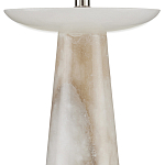 Настольная лампа на конусовидном корпусе с чашей и с тканевым абажуром Daydreaming варинант исполнения - 1 | Loft Concept в Орле