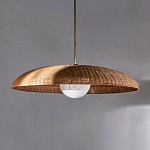 Люстра круглая из ротанга Long Lasting Chandelier варинант исполнения - 2 | Loft Concept в Орле