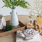 Статуэтка черепаха с ажурным панцирем и детализированной текстурой в белом цвете Marine Accessories варинант исполнения - 6 | Loft Concept в Орле