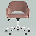 Кресло для компьютерного стола Veloury Pink варинант исполнения - 4 | Loft Concept в Орле