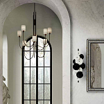 Бра светодиодное из черно-белых дисков Contrast Sample варинант исполнения - 5 | Loft Concept в Орле