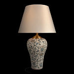 Настольная лампа с цветочной росписью Lamp Flower Painting варинант исполнения - 7 | Loft Concept в Орле