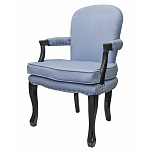 Кресло Aubrey Classical Armchair blue flax варинант исполнения - 3 | Loft Concept в Орле
