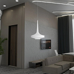 Подвесной вязаный белый светильник «Лампа Марракеша» варинант исполнения - 3 | Loft Concept в Орле