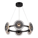 Люстра с плафонами из фактурного двойного стекла Heterochromia варинант исполнения - 1 | Loft Concept в Орле