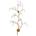 Бра с каркасом в виде веток усыпанных кристаллами Branches with Crystals варинант исполнения - 3 | Loft Concept в Орле