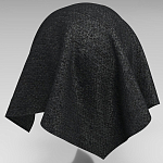 Мебельная ткань Шенилл черный цвет 138 см T4-35 варинант исполнения - 8 | Loft Concept в Орле