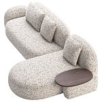 Модульный Диван Orus с кушеткой и столиком варинант исполнения - 3 | Loft Concept в Орле