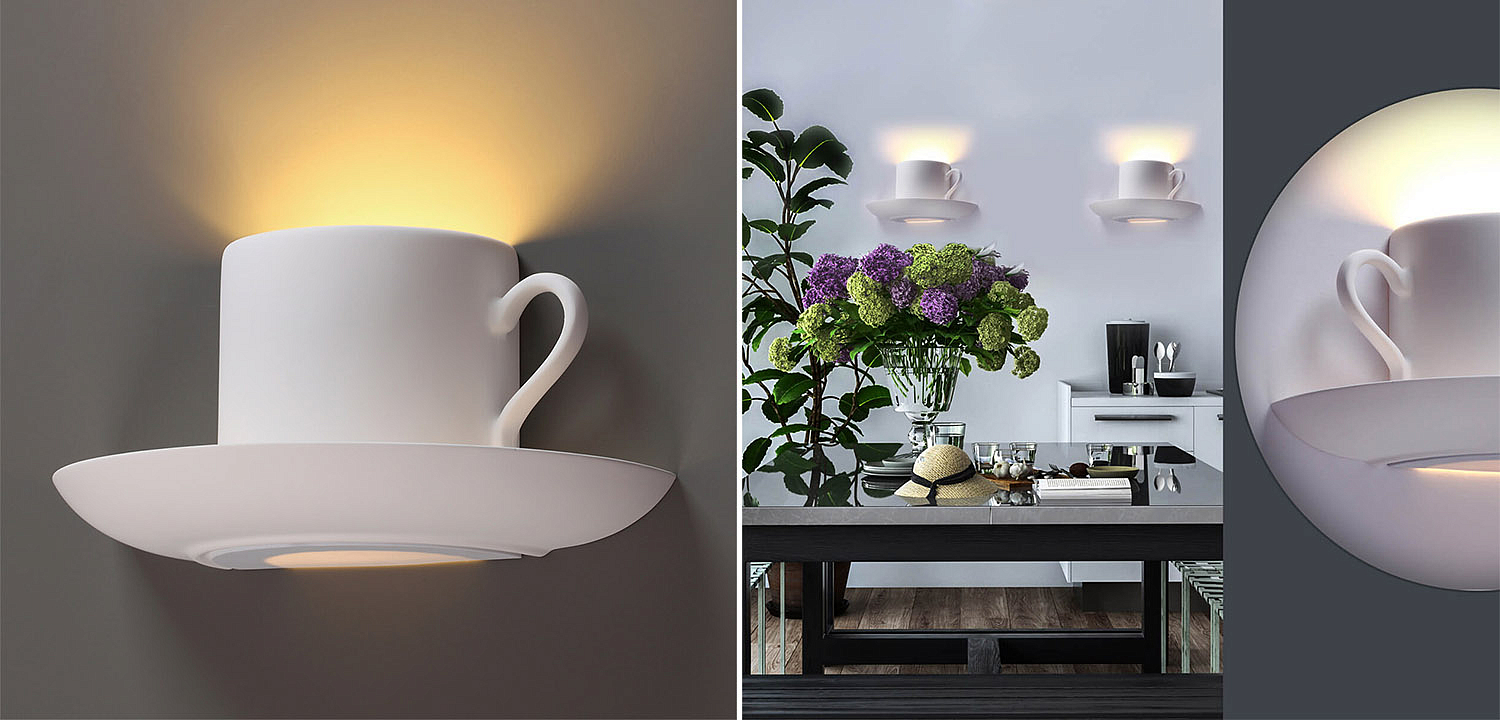 Бра Plaster Cup Wall lamp Бра Plaster Cup Wall lamp - Loft-Concept в Орле
