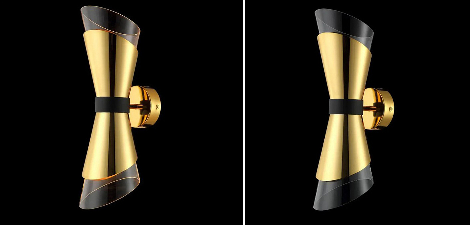 Бра Edson Gold Wall Lamp Бра Edson Gold Wall Lamp - Loft-Concept в Орле