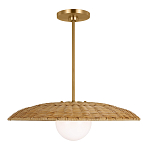 Люстра круглая из ротанга Long Lasting Chandelier варинант исполнения - 1 | Loft Concept в Орле